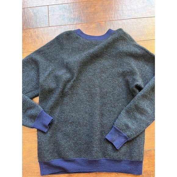 J Crew Brushed Mohair Wool Blend Boyfriend Sweater Size Small - Picture 4 of 6